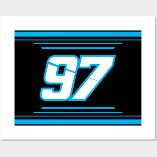 Shane van Gisbergen #97 2024 NASCAR Design Posters and Art